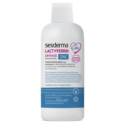 

Lactyferrin Defense Zinc Skin Care очищающее средство для лица 500 мл Sesderma