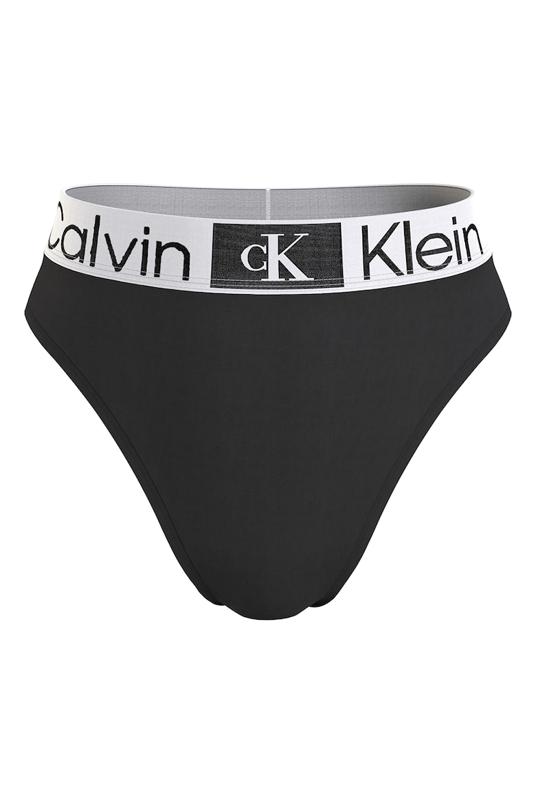 Бразильское бикини с логотипом Calvin Klein, черный