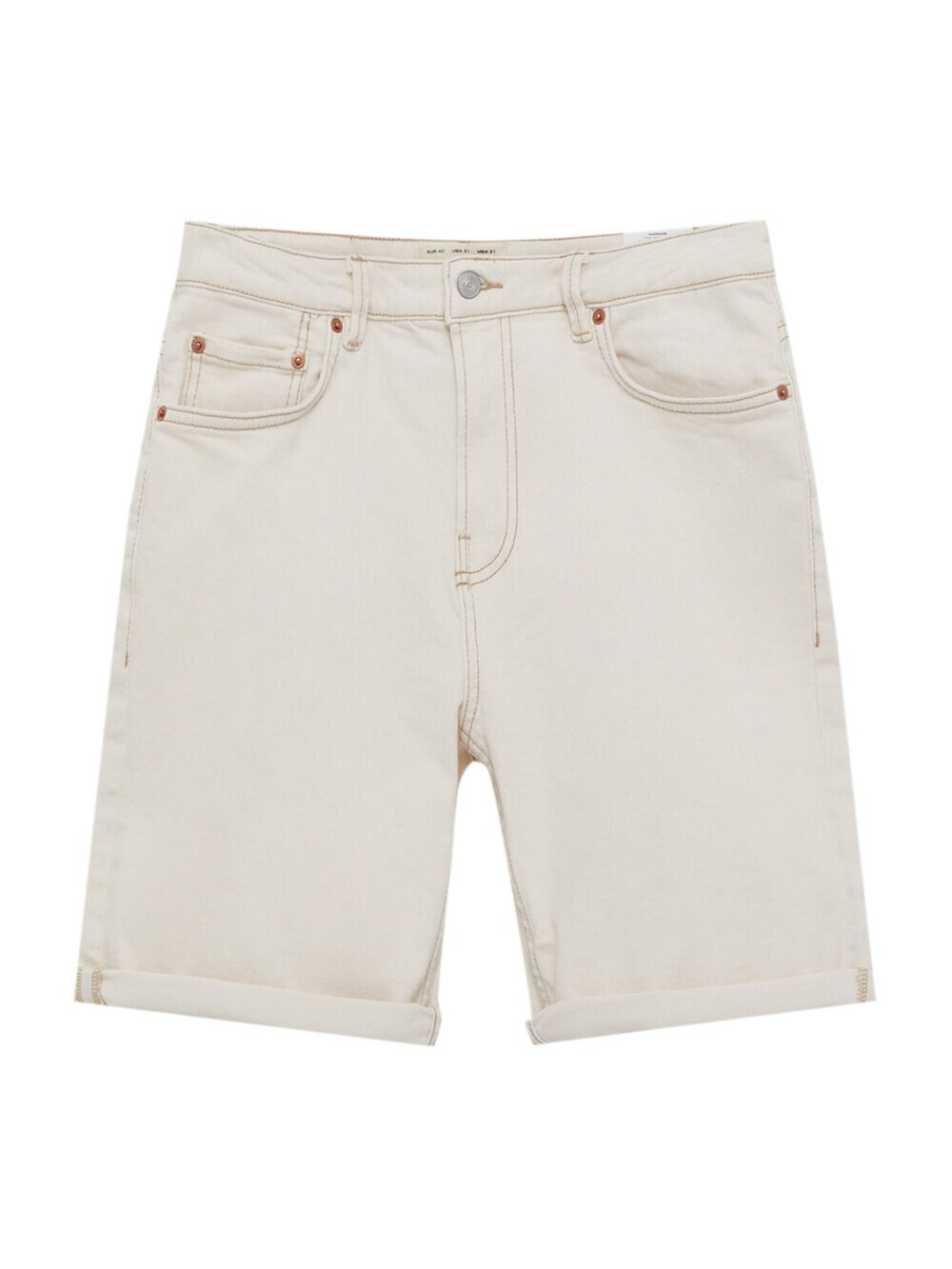 

Обычные джинсы Pull&Bear, экрю