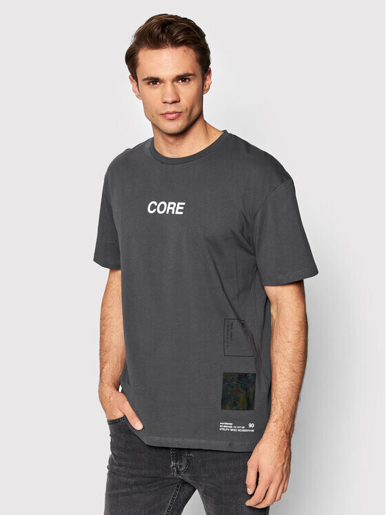 

Футболка свободного кроя Jack&Jones, серый