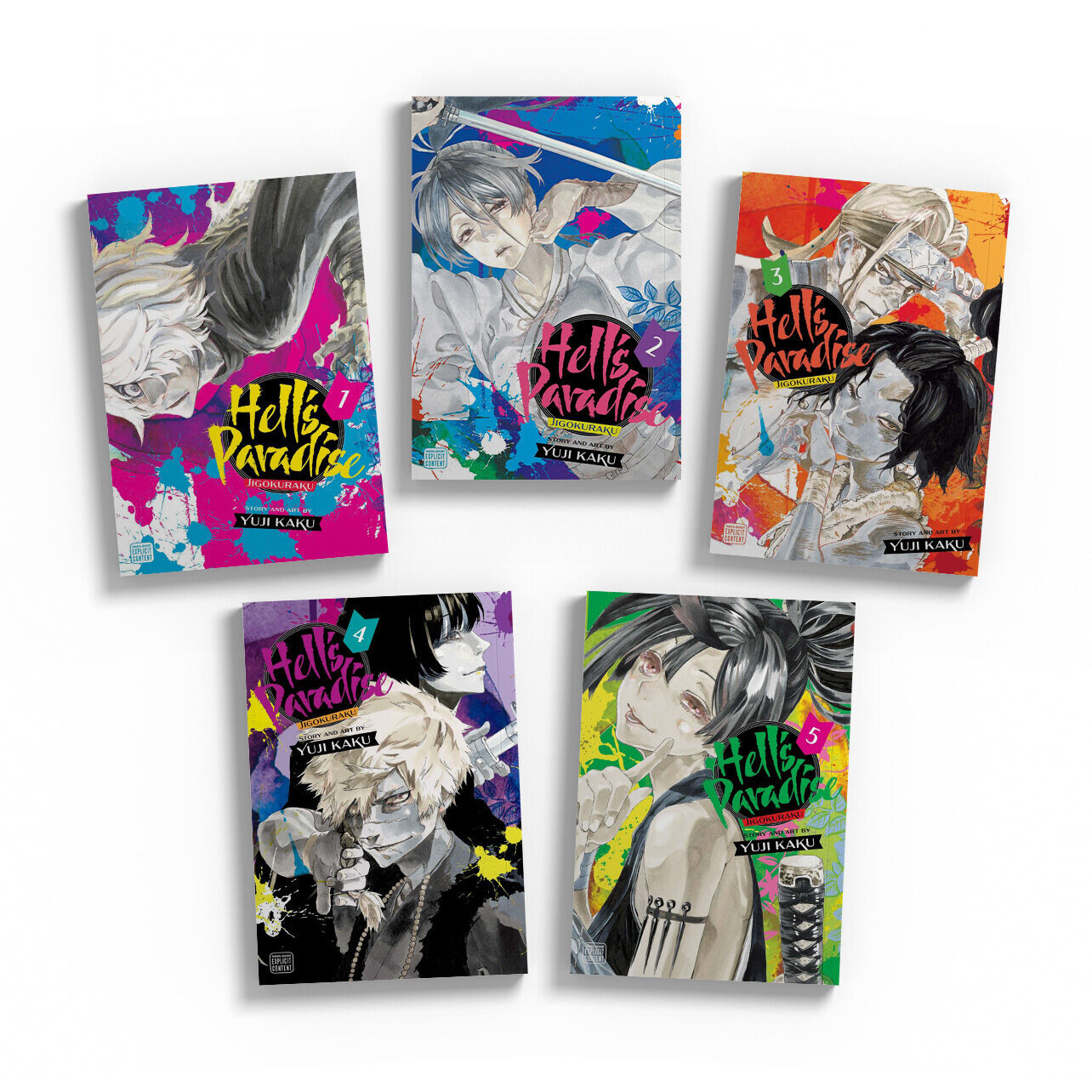 

Манга Hell's Paradise: Jigokuraku Manga (1-5) Bundle