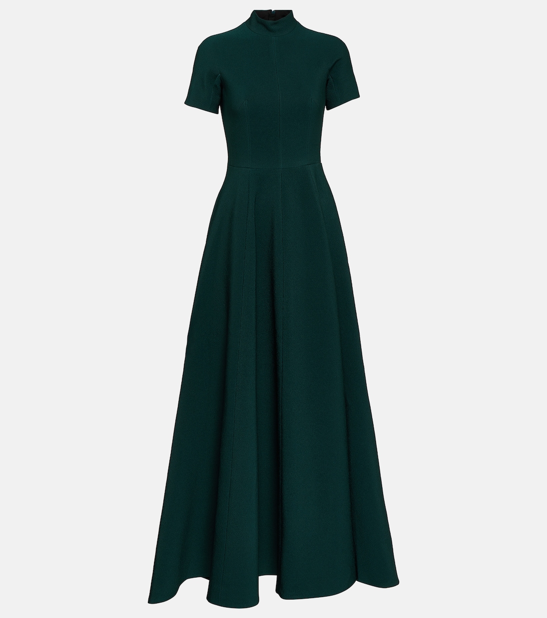 Платье malinda с высоким воротником Emilia Wickstead, зеленый