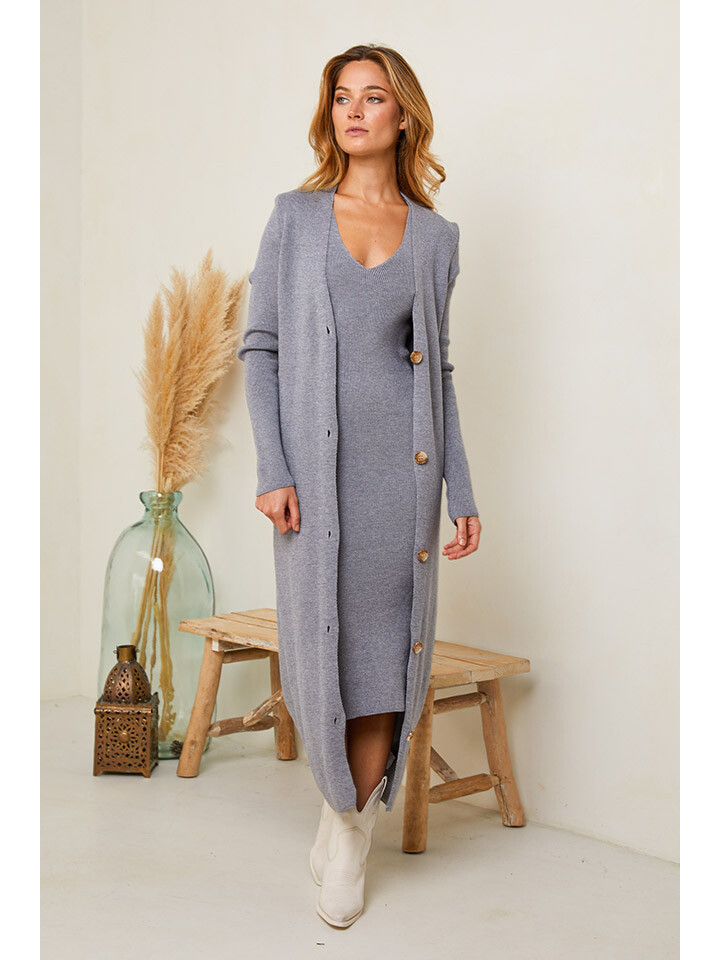 

Платье Plume 2tlg. Outfit Casy, серый