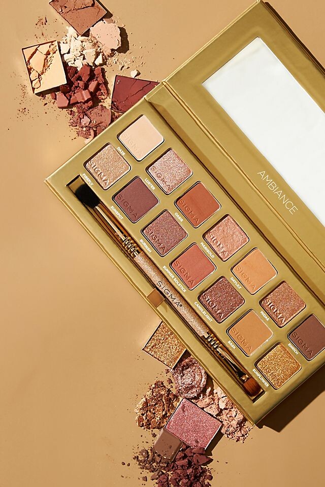 

Палетка теней Sigma Beauty Sigma Ambiance, золотистый