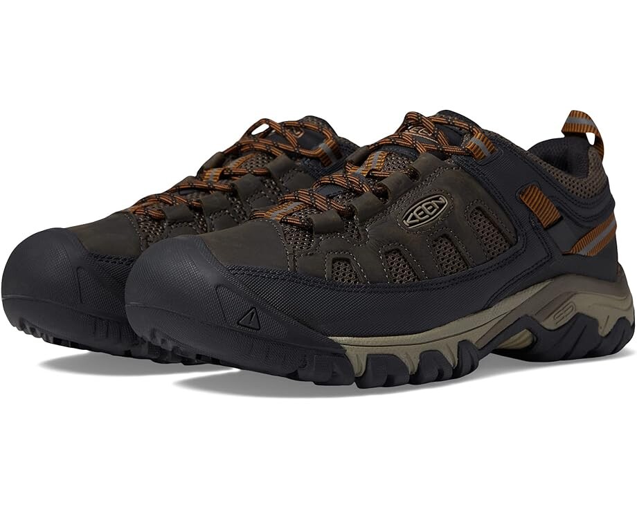 

Походные ботинки KEEN Targhee Vent, цвет Black Olive/Golden Brown