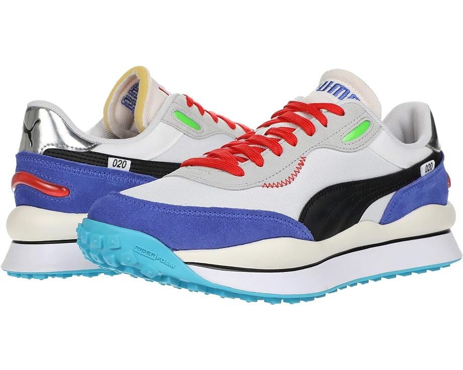 

Кроссовки PUMA Style Rider, цвет Puma White/Dazzling Blue/High-Rise