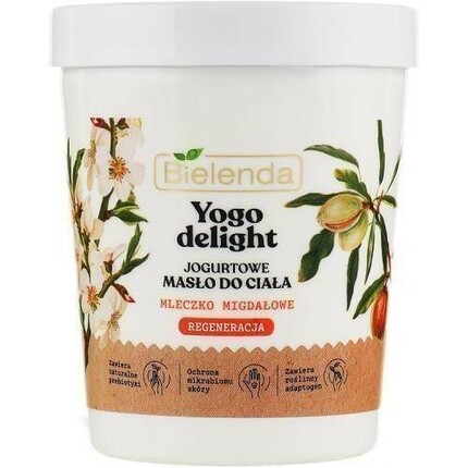 

Yogo Delight Регенерирующее масло для тела с миндальным молочком 200мл, Bielenda