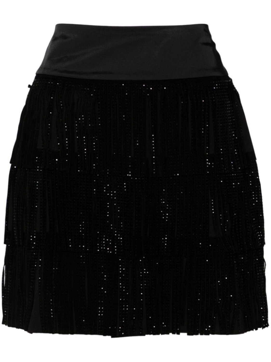 

DKNY мини-юбка с заклепками, черный