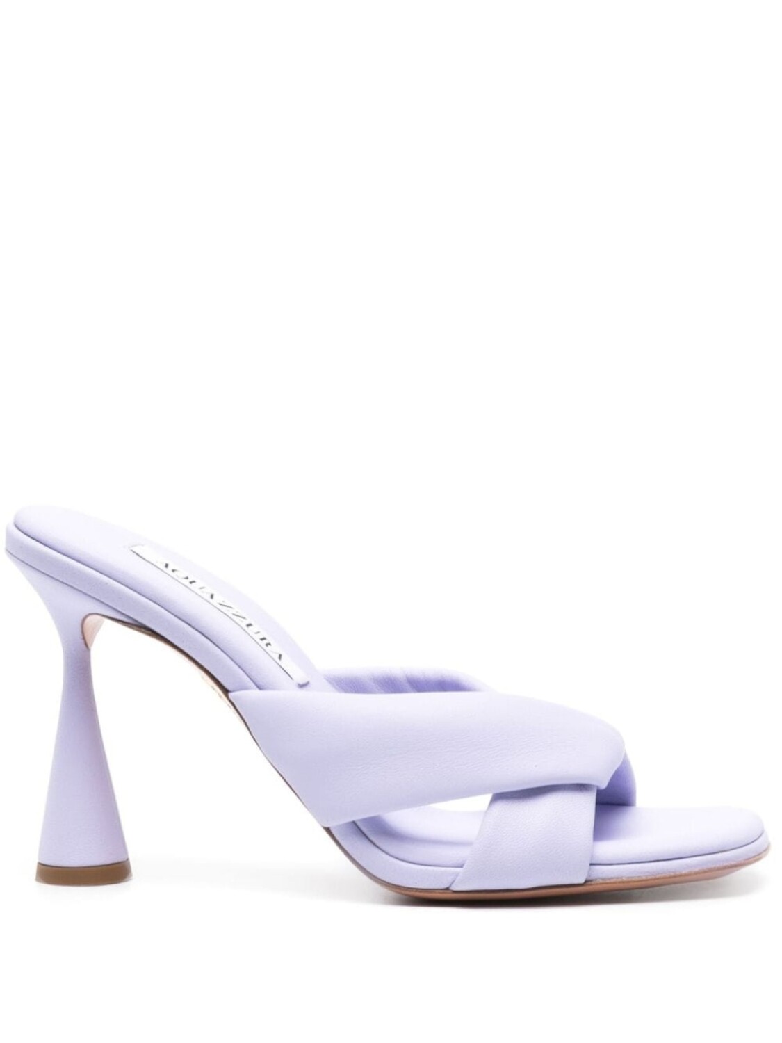 

Aquazzura мюли Amore 95, фиолетовый
