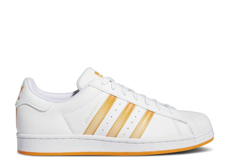 

Кроссовки Adidas SUPERSTAR 'WHITE ORANGE RUSH', белый