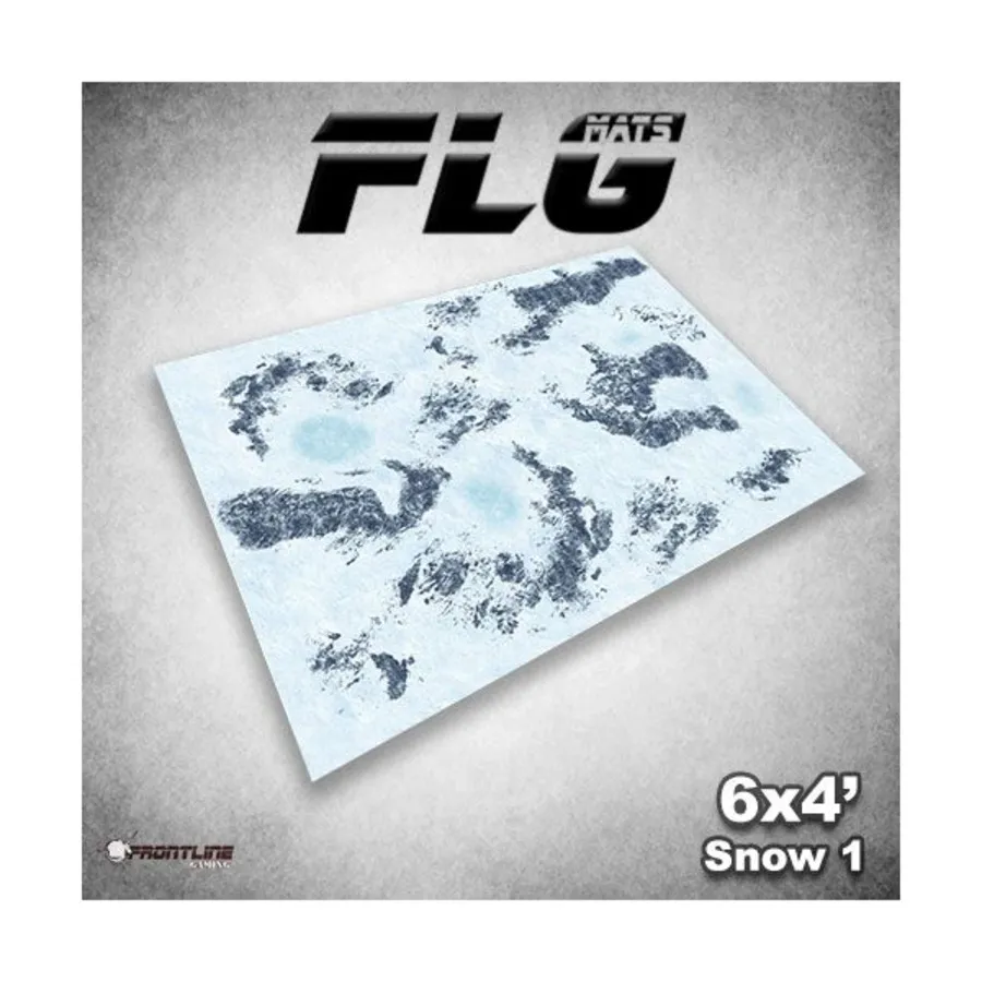 

6 футов x 4 дюйма — снег № 1, F.L.G. Mats 6' x 4'