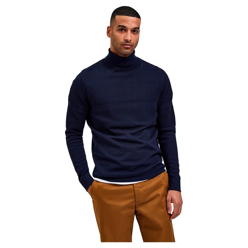 

Свитер Selected Maine Roll Neck, синий