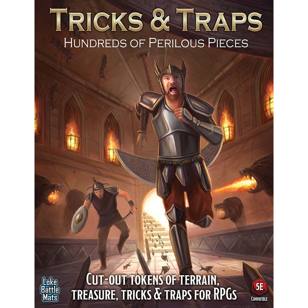 

Ролевая игра Loke Battlemats Box of Tricks & Traps