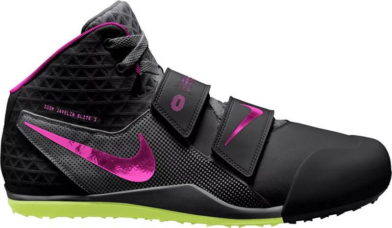 Легкоатлетические кроссовки Nike Zoom Javelin Elite 3, черный/розовый кроссовки с шипами nike zoom javelin elite 3 track белый