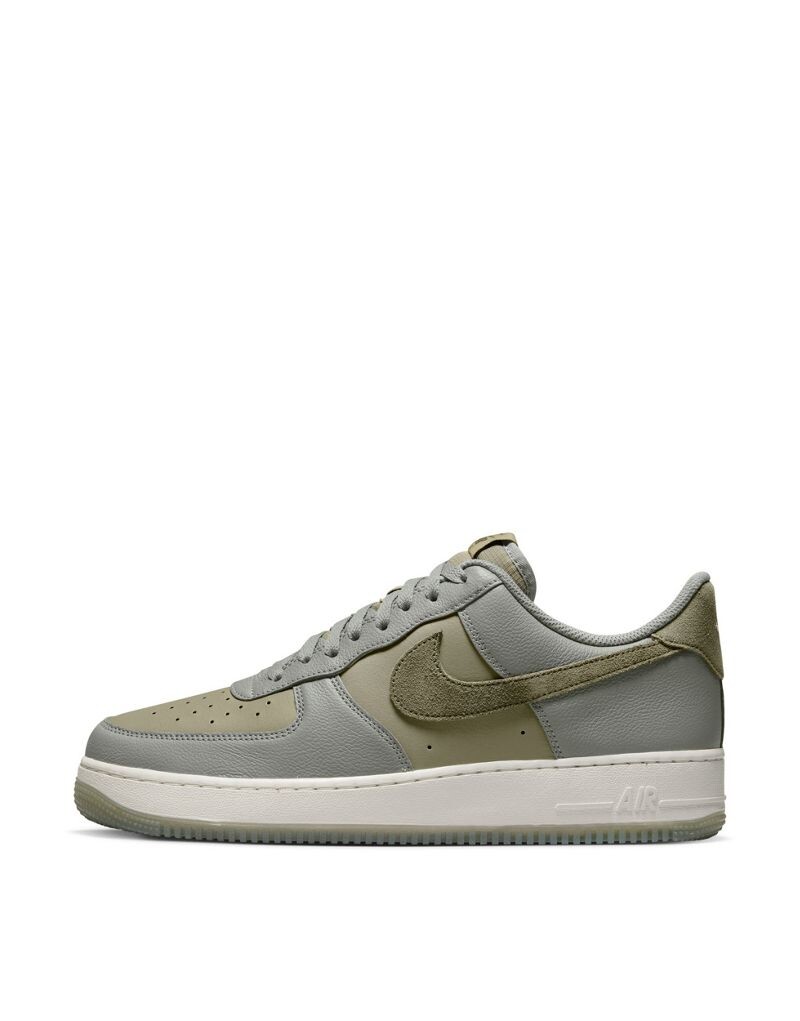 

Зеленые мульти-кроссовки Nike Air Force 1 '07, Зеленый, Зеленые мульти-кроссовки Nike Air Force 1 '07
