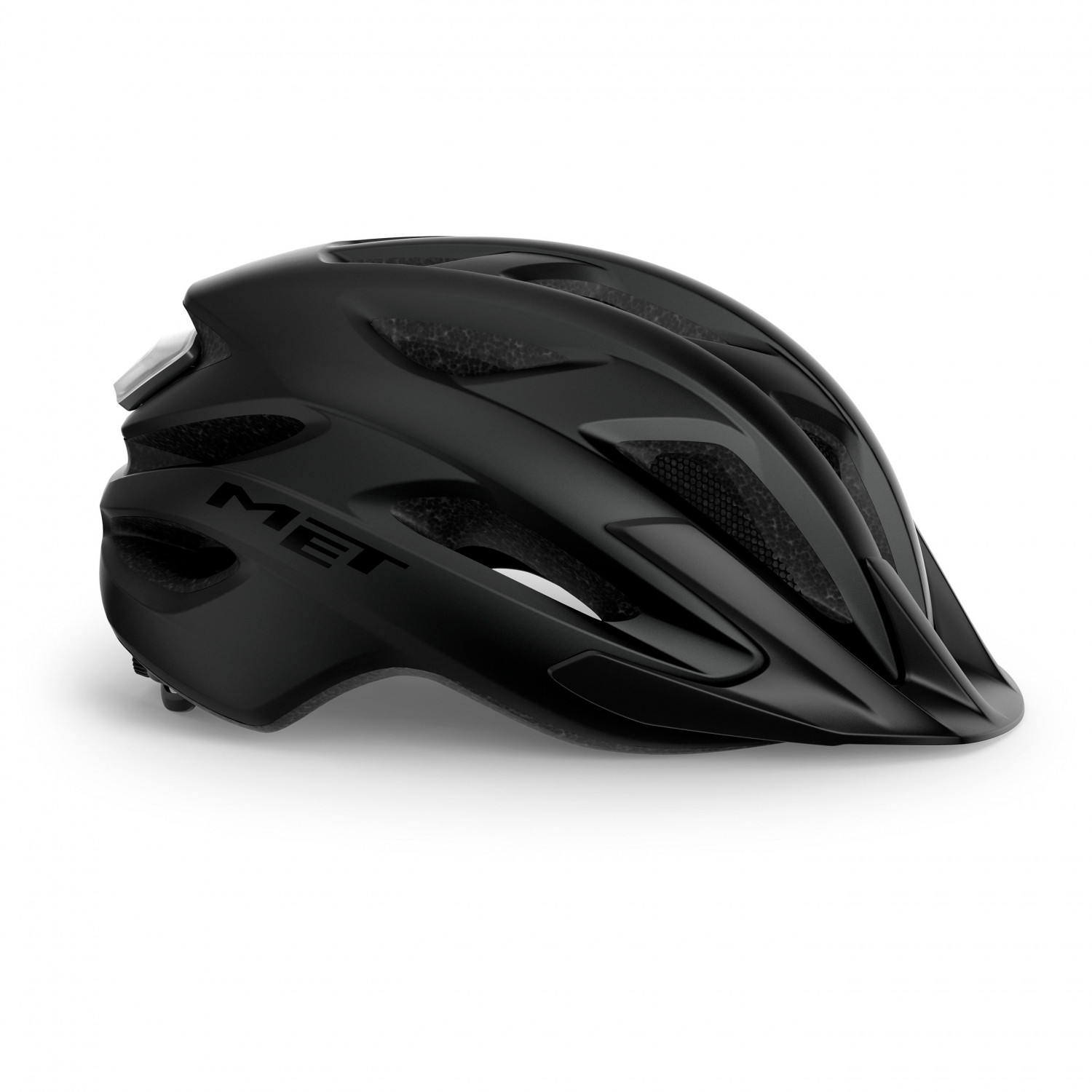 Велосипедный шлем Met Crossover, цвет Matt Black