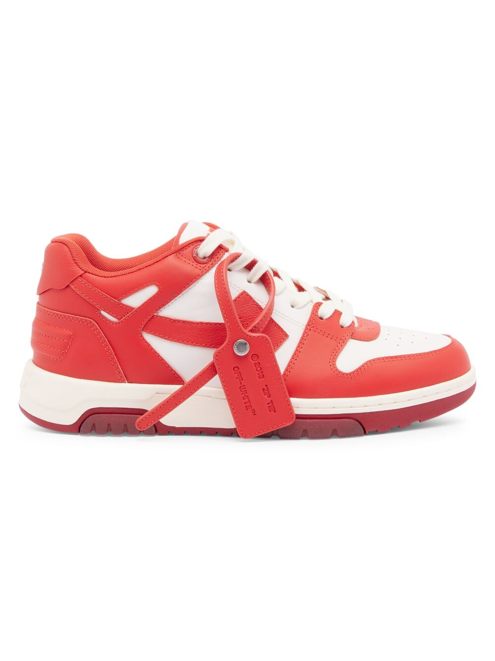 

Кожаные низкие кеды Out Of Office Off-White, белый