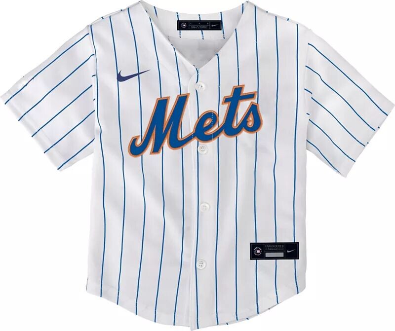 

Джерси Nike Toddler New York Mets White Cool Base Home Team