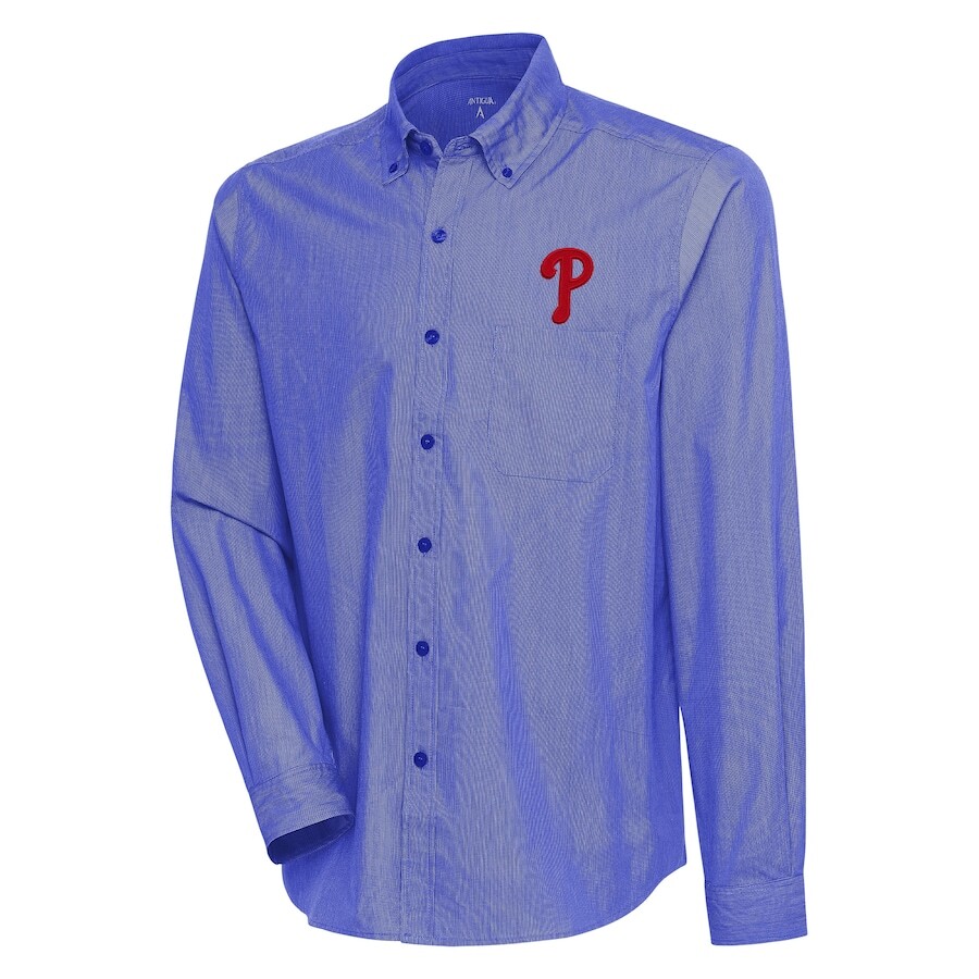 

Рубашка Antigua Philadelphia Phillies, роял