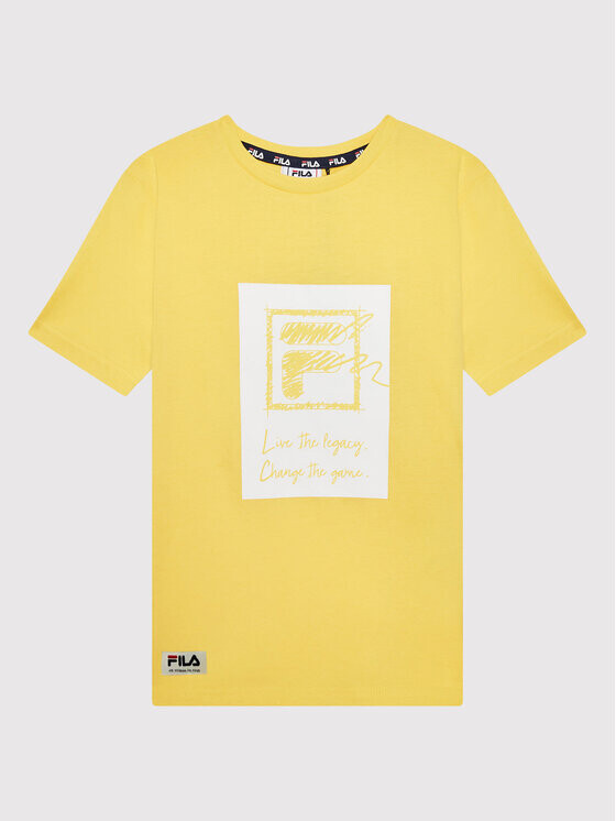 

Футболка стандартного кроя Fila, желтый
