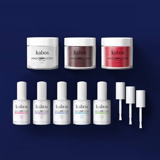 

Титановый маникюрный набор KABOS MDS Red Set