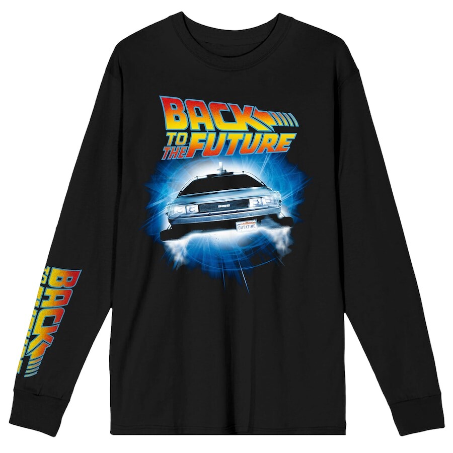 

Футболка с длинным рукавом BIOWORLD Back To The Future, черный