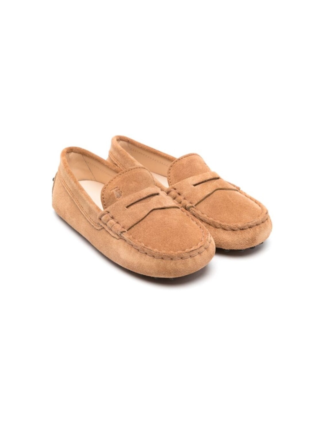 

Tod's Kids лоферы Gommino, серый