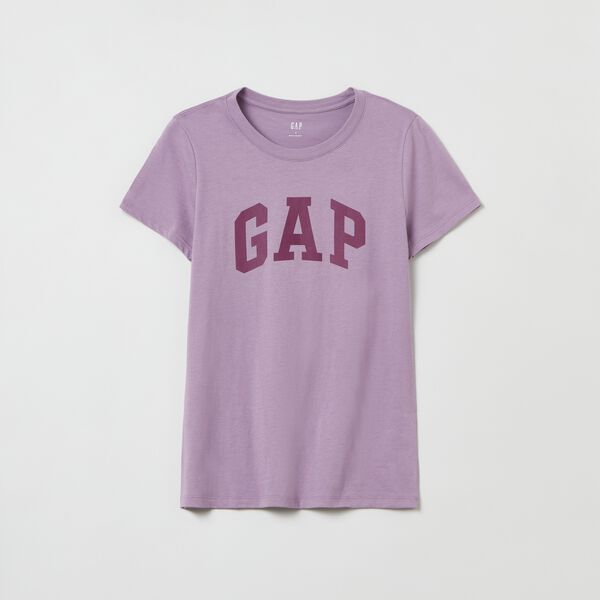 

Футболка из хлопка с логотипом Gap, лиловый