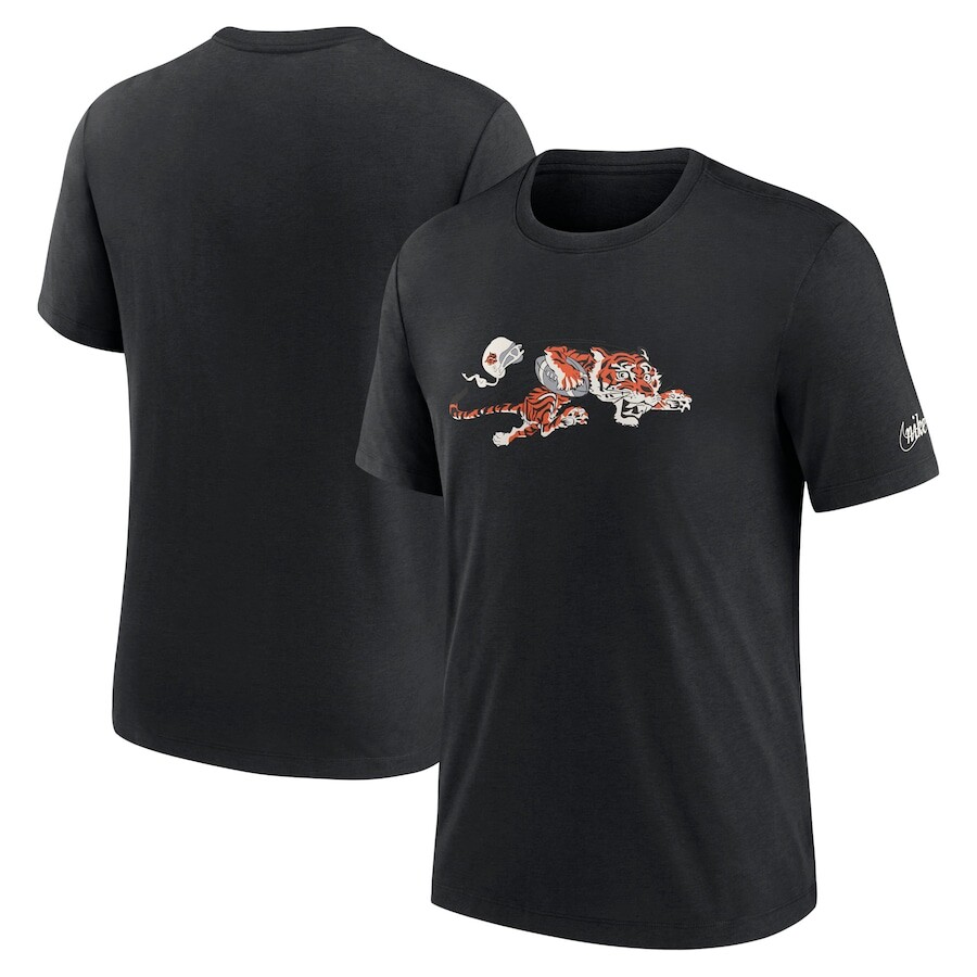 

Футболка с коротким рукавом Nike Cincinnati Bengals, черный