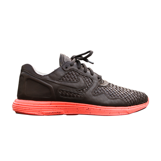 Кроссовки Nike Lunar Flow Woven Leather TZ, черный