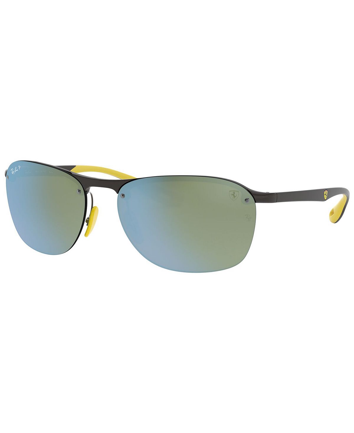 Мужские поляризованные солнцезащитные очки, RB4302M Scuderia Ferrari Collection 62 Ray-Ban