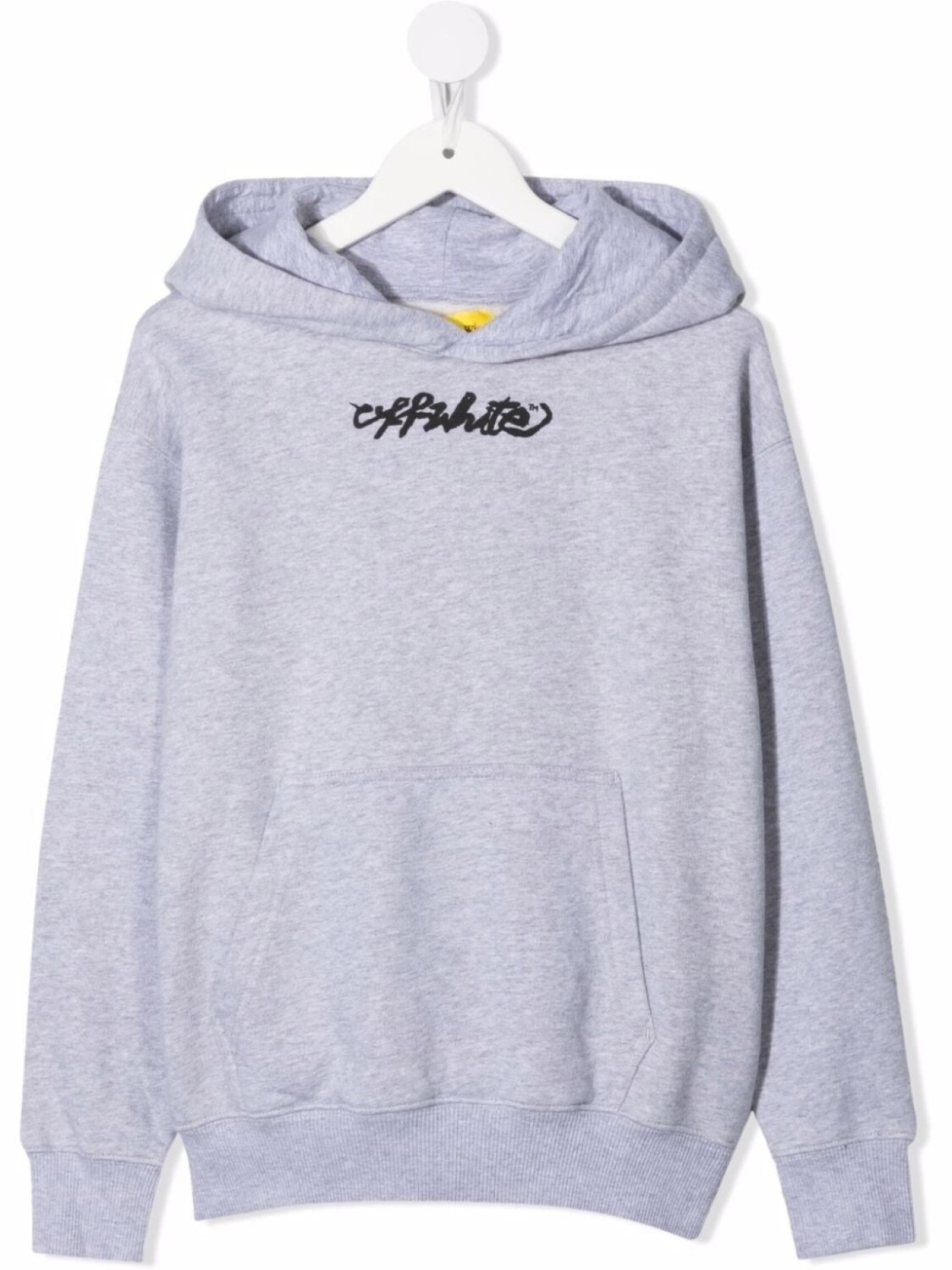 

Off-White Kids худи с принтом, серый