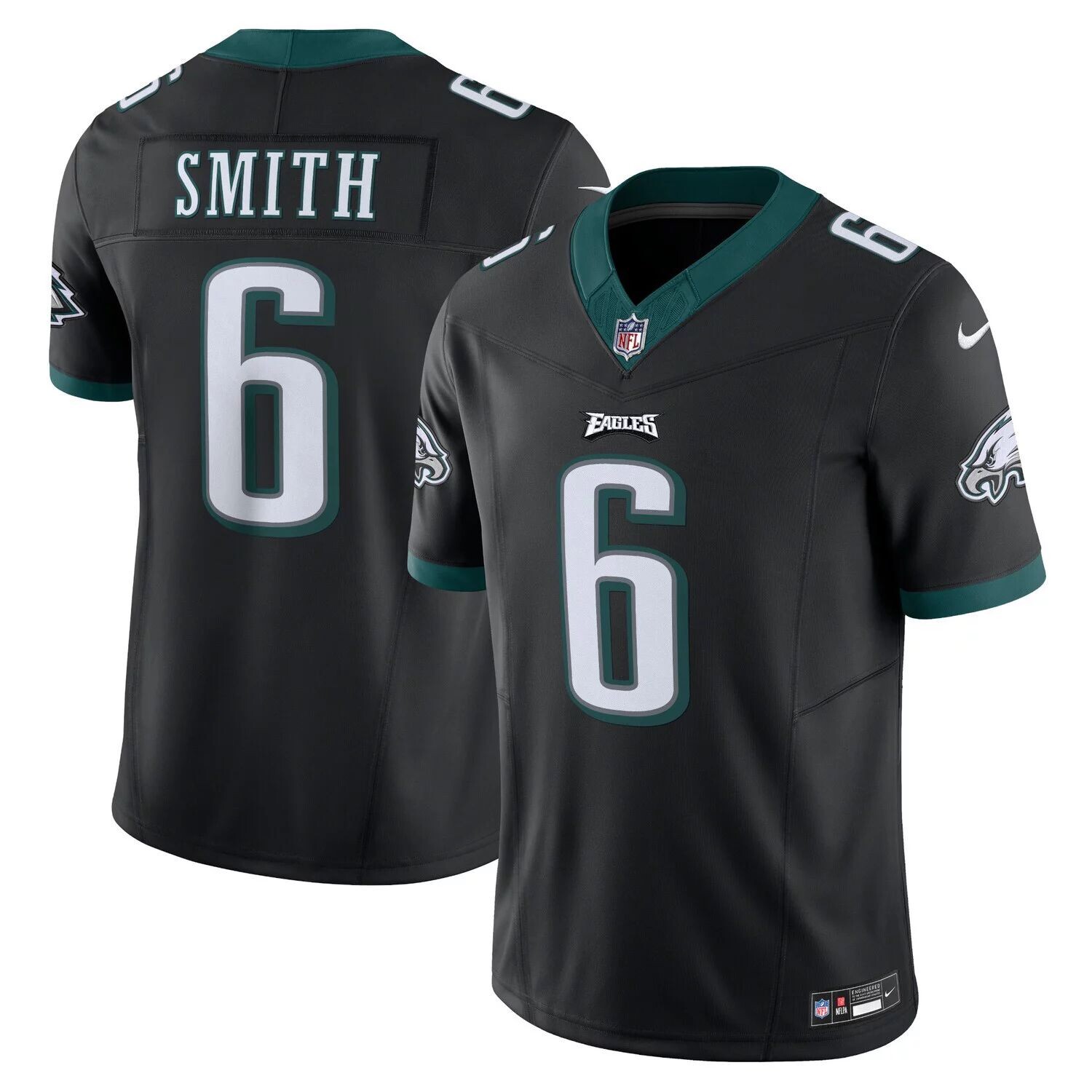 

Мужская черная майка DeVonta Smith Philadelphia Eagles Vapor FUSE Limited Nike