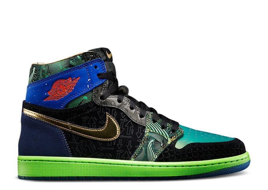 

Кроссовки Air Jordan Air Jordan 1 High 'What The Doernbecher', разноцветный