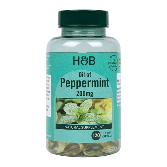 

Holland & Barrett, Масло перечной мяты 200 мг, 120 капсул. Inna marka