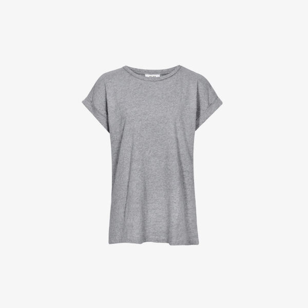 

Футболка Tereza из хлопкового джерси Reiss, серый