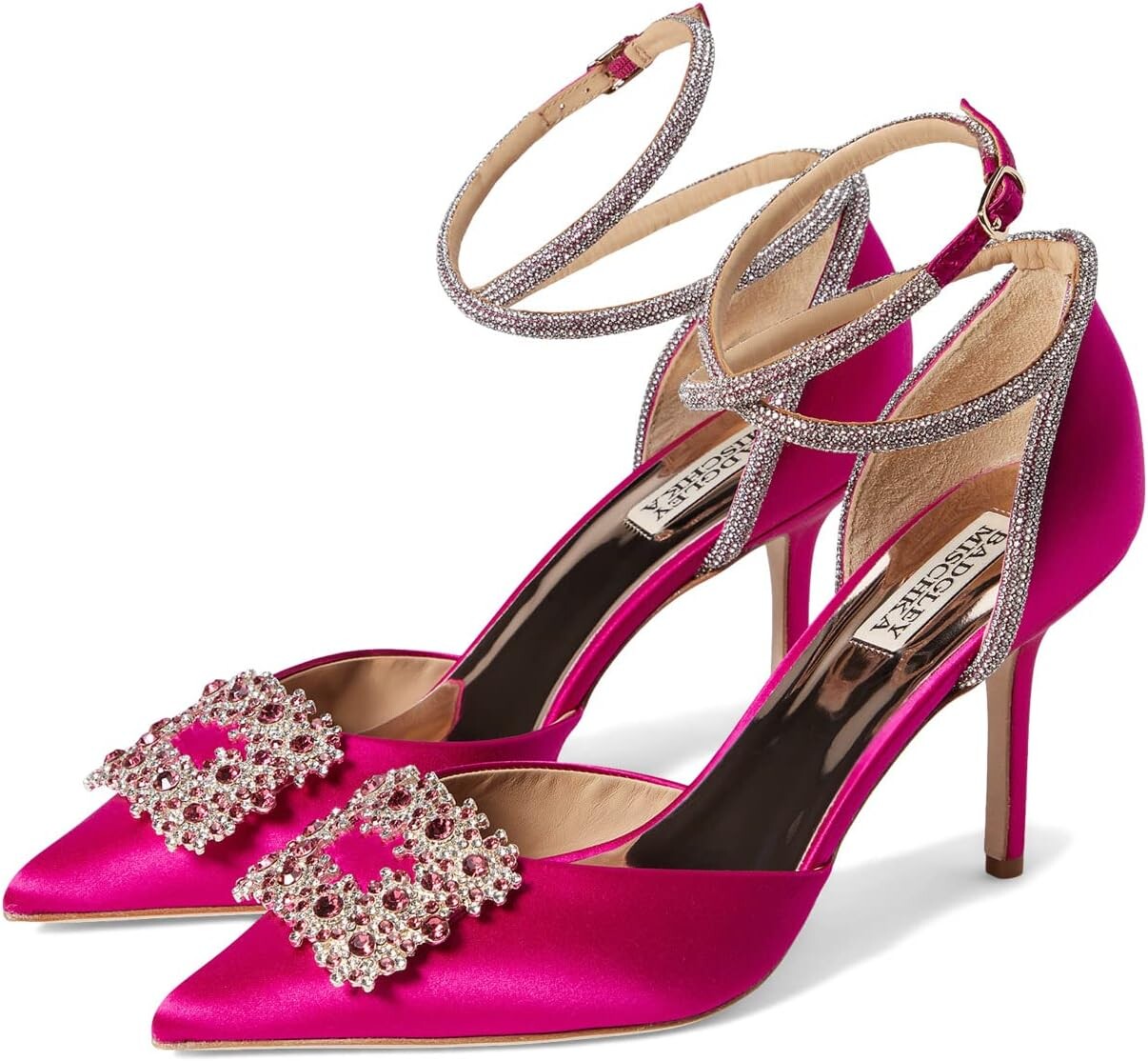 

Туфли Badgley Mischka Saint, цвет Fuchsia Satin