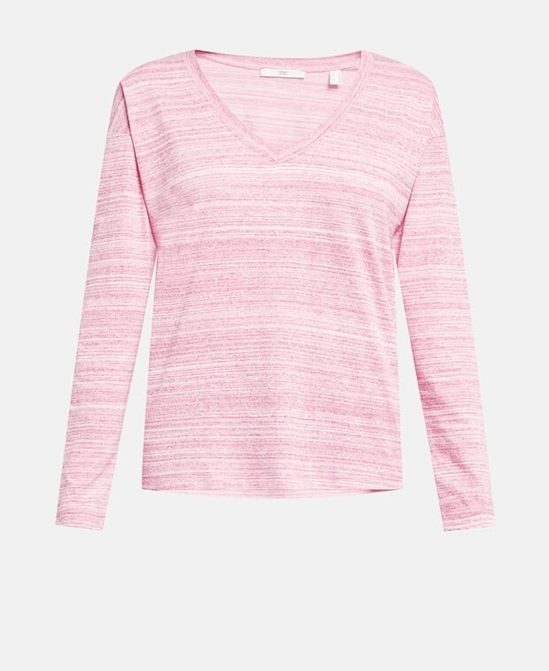 

Топ с длинными рукавами edc by Esprit, роза