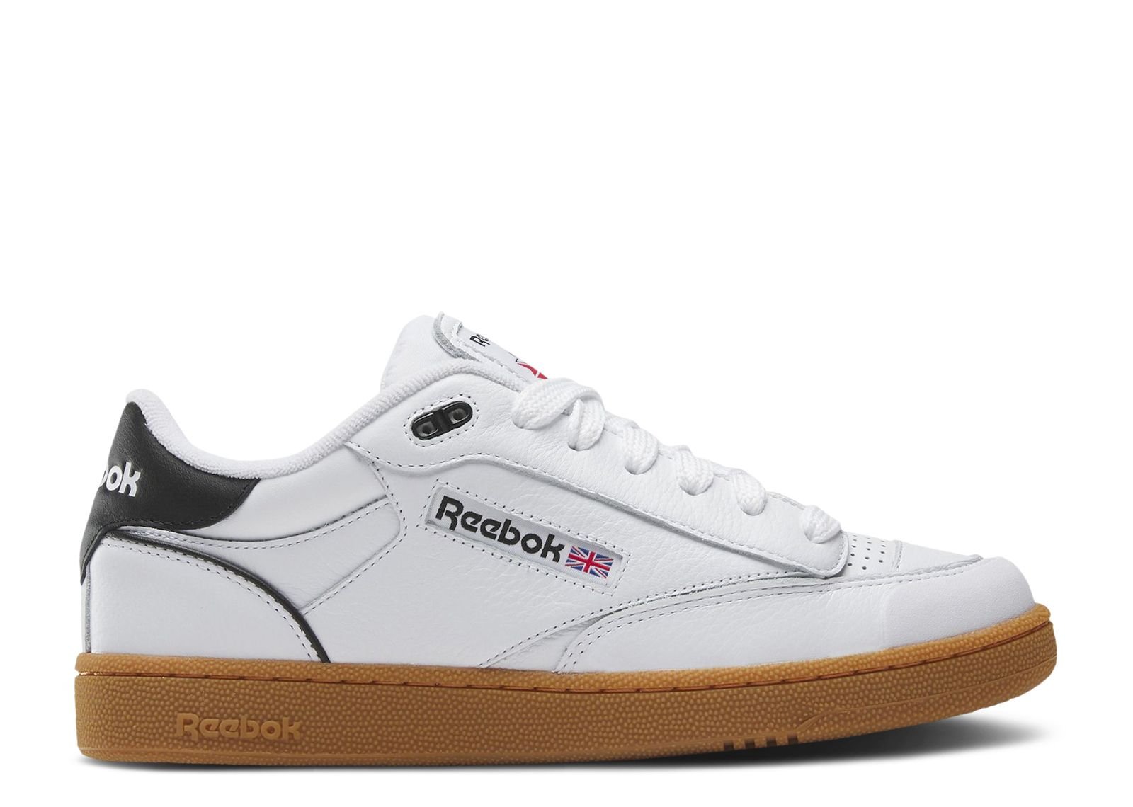 

Кроссовки Reebok Club C Bulc 'White Black Gum', белый