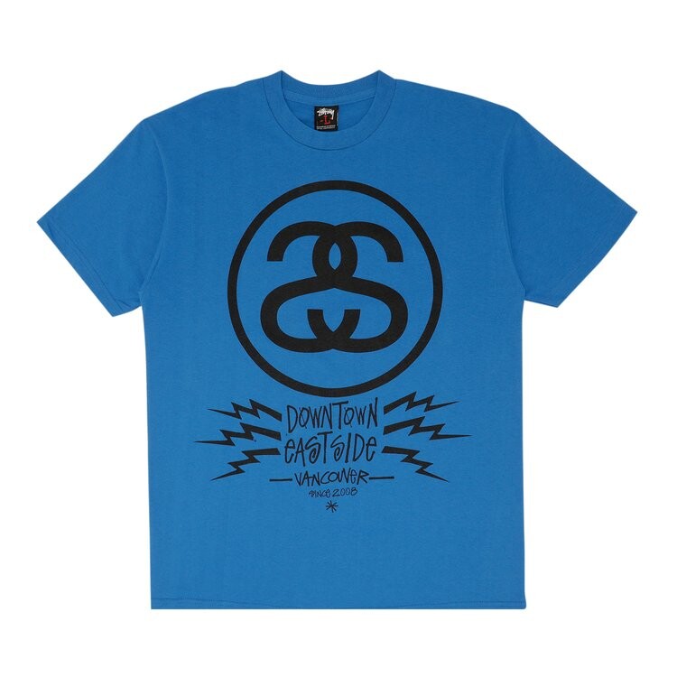 Футболка Stussy Gear Downtown 'Blue', синий