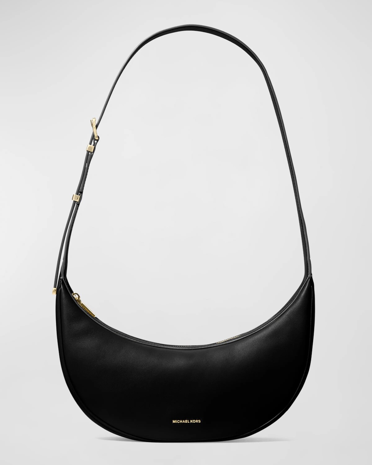 

Сумка через плечо Avra ​​среднего размера с ремешком MICHAEL Michael Kors, цвет Black
