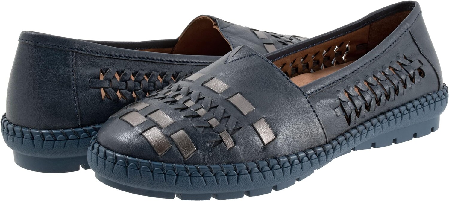 

Лоферы Rory Trotters, цвет Navy/Silver