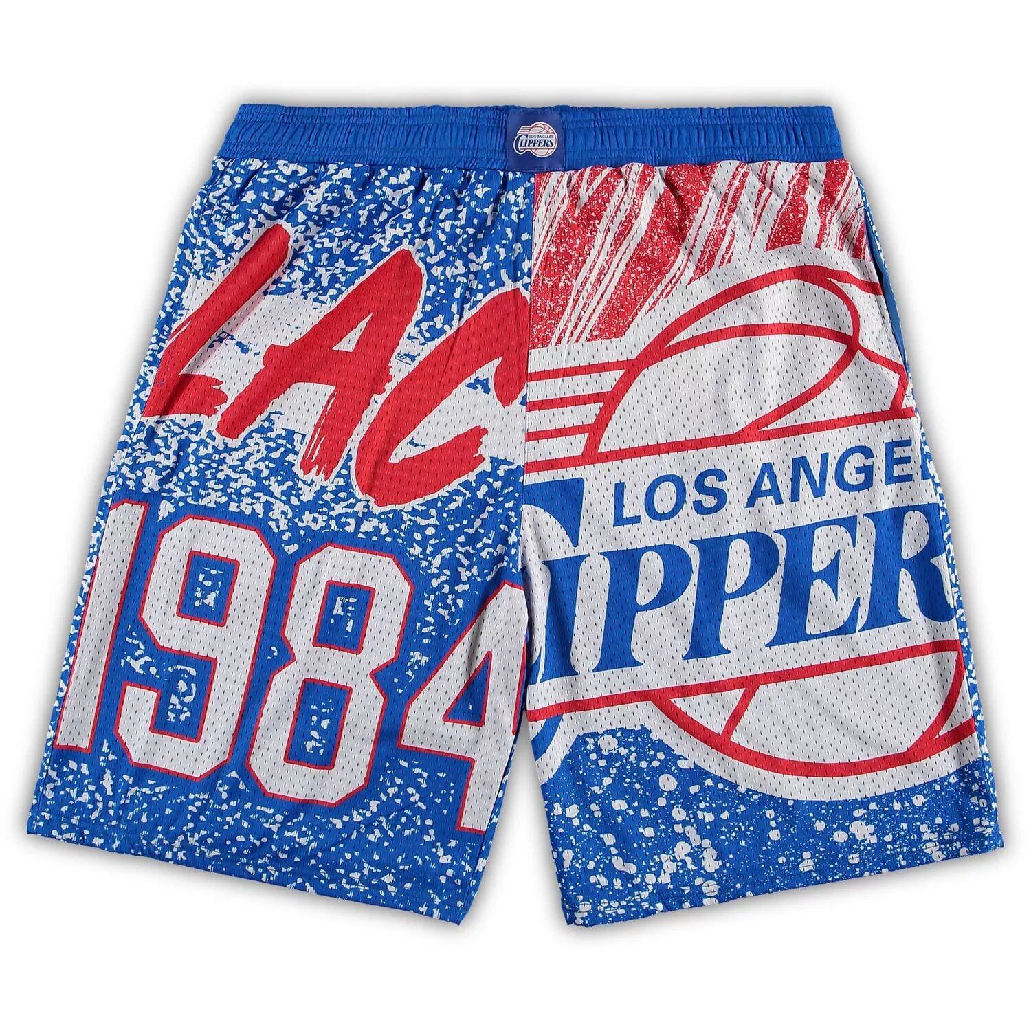 

Мужские шорты Mitchell & Ness Royal LA Clippers Big & Tall Hardwood Classics Jumbotron