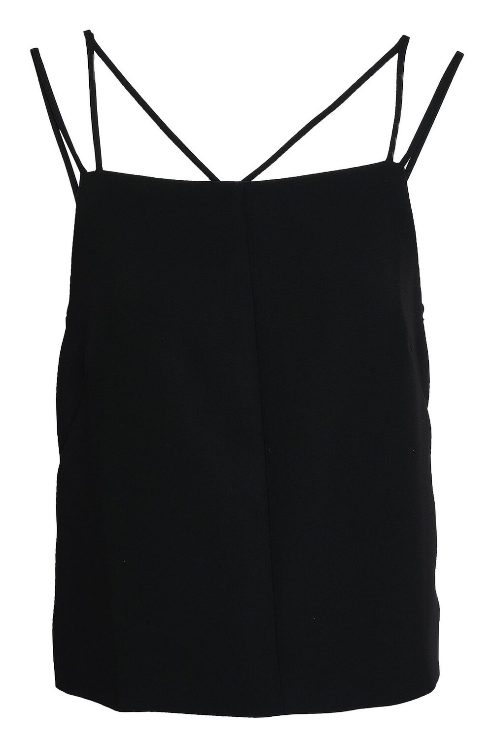 

Майка из крепа RAG & BONE, черный