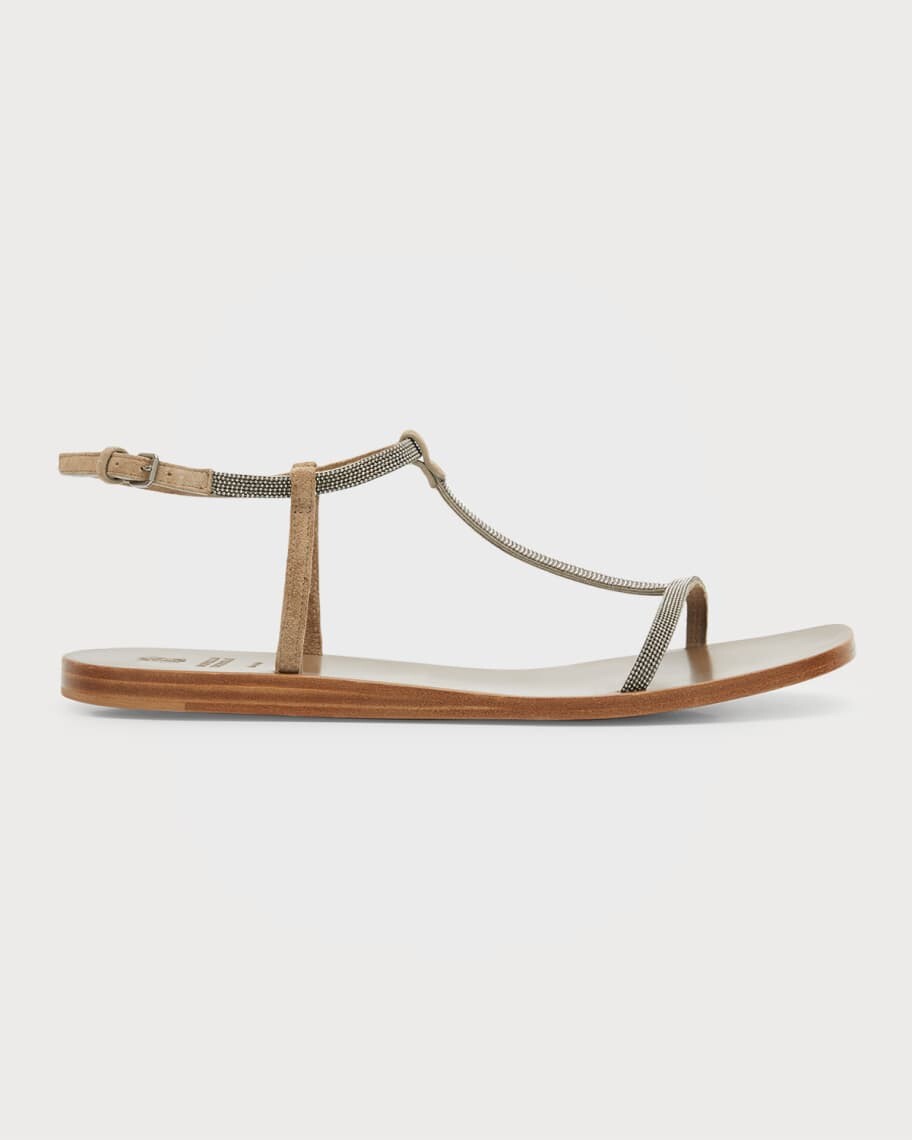 

Сандалии с ремешком на пятке Monili-Trim Brunello Cucinelli
