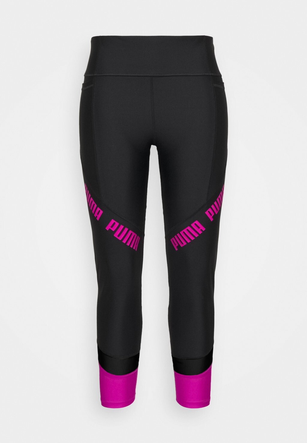 

Леггинсы TRAIN LOGO EVERSCULPT HIGH WAIST PLUS Puma, цвет black/deep orchid