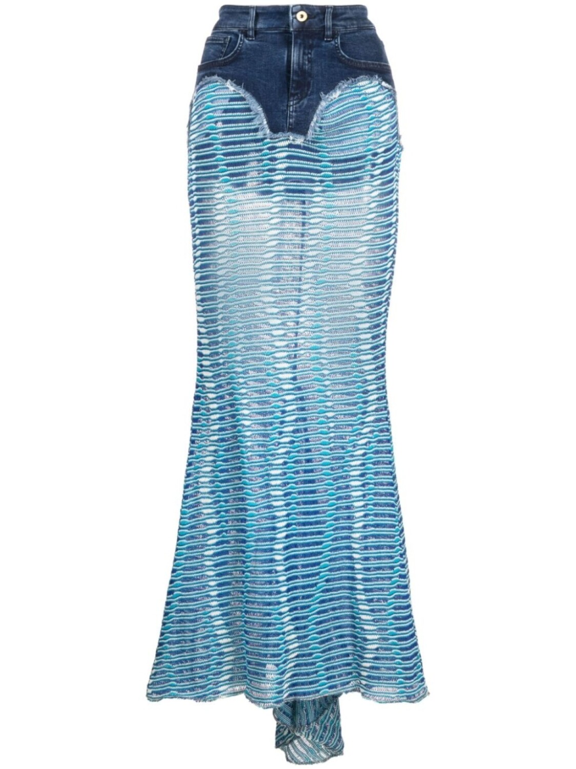

Жаккардовая юбка макси Siren VITELLI, синий