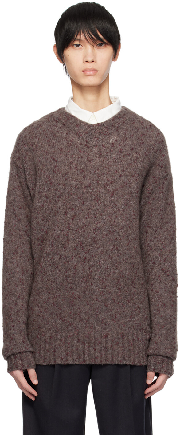 

NORSE PROJECTS Бордовый свитер Rasmus, Красный
