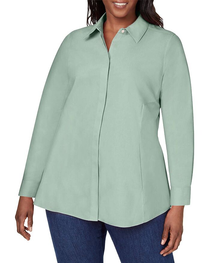 

Топ-туника Cici Non Iron Foxcroft Plus
