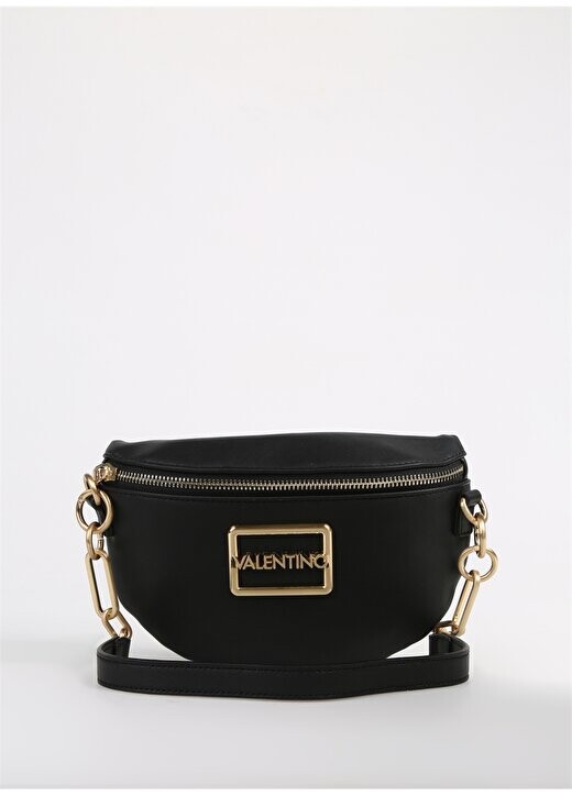 

Черная женская сумка через плечо 8X23x14 см VBS7R105550 Valentino, черный